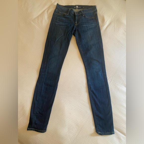 7 For All Mankind skinny jeans - Picture 1 of 9